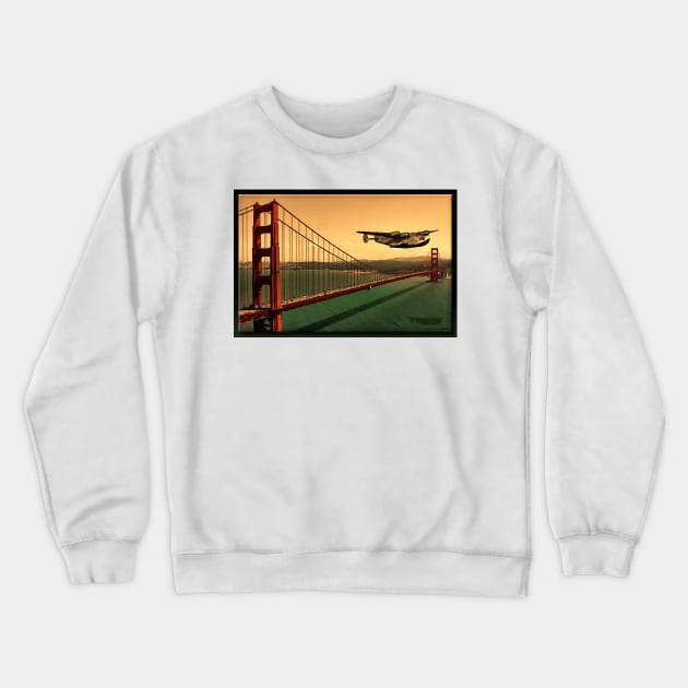 Honolulu Clipper - 1939 Crewneck Sweatshirt by rgerhard